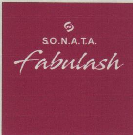 S.O.N.A.T.A. FABULASH (and logo) trademark logo