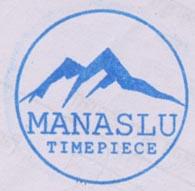 MANASLU TIME PIECE (and logo) trademark logo