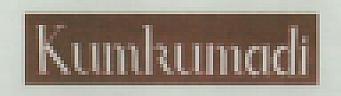 KUMKUMADI (and logo) trademark logo