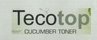TECOTOP (and logo) trademark logo