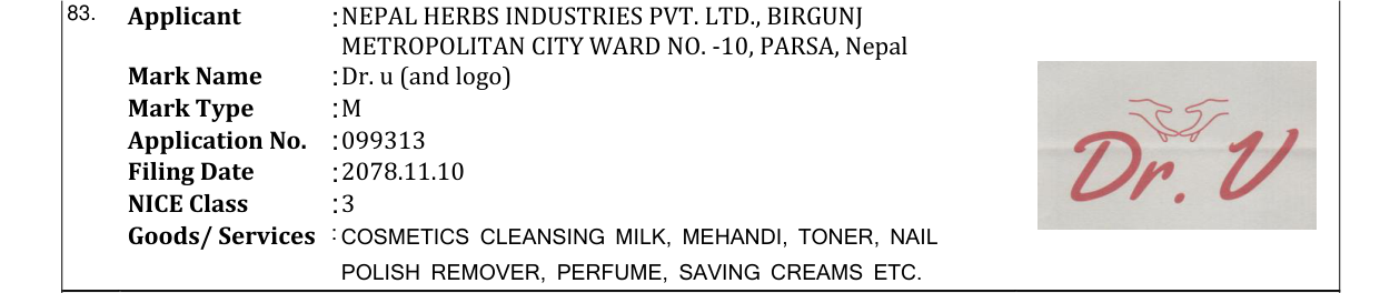 Original bulletin entry for Dr. u (and logo)