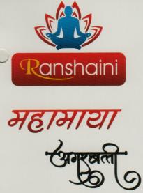 RANSHAINI MAHAMAYA AGARBATTI (and logo) trademark logo