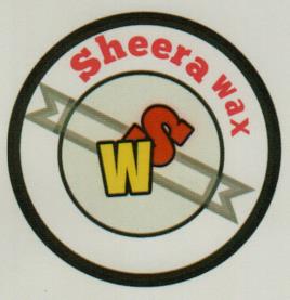 SHEERA WAX (and logo) trademark logo