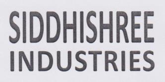 SIDDHISHREE INDUSTRIES (and logo) trademark logo