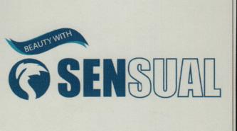 BEAUTY WITH SENSUAL (and logo) trademark logo