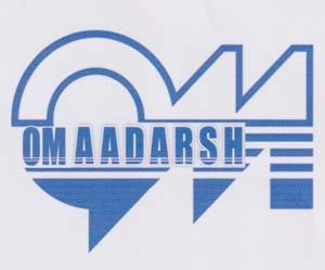OM AADARSH (and logo) trademark logo