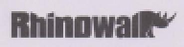 RHINOWALK (and logo) trademark logo