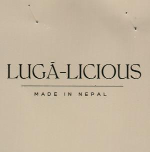 LUGA-LICIOUS (and logo) trademark logo