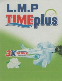 L.M.P. TIME PLUS (and logo) trademark logo