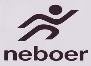NEBOER (and logo) trademark logo