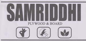 SAMRIDDHI PLYWOOD & BOARD (and logo) trademark logo