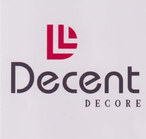 DECENT DECORE (and logo) trademark logo