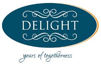 DELIGHT (and logo) trademark logo