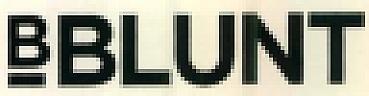 B BLUNT (and logo) trademark logo