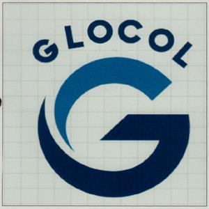 GLOCOL (and logo) trademark logo