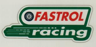 FASTROL RACING (and logo) trademark logo