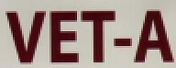VET -A (and logo) trademark logo