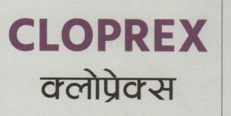 CLOPREX (and logo) trademark logo