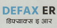 DEFAX ER (and logo) trademark logo