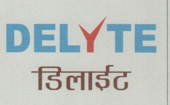 DELYTE (and logo) trademark logo