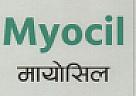 MYOCIL (and logo) trademark logo