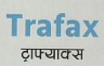TRAFAX (and logo) trademark logo
