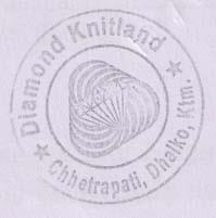 DIAMOND KNITLAND (and logo) trademark logo