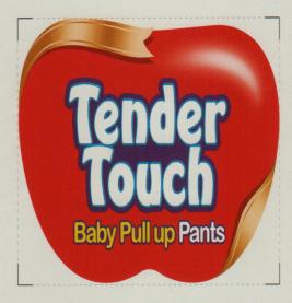Tender Touch Baby Pull up Pants (and logo) trademark logo