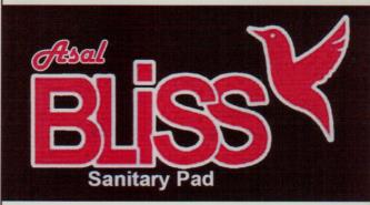 ASAL BLISS (and logo) trademark logo