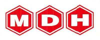 MDH (and logo) trademark logo