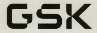 GSK (and logo) trademark logo