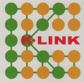 K-LINK (and logo) trademark logo
