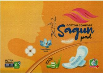 SAGUN (and logo) trademark logo