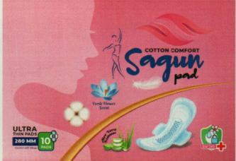 SAGUN (and logo) trademark logo