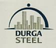 DURGA STEEL (and logo) trademark logo