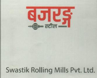 BAJARANG STEEL (and logo) trademark logo