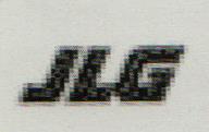 JLG (and logo) trademark logo