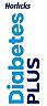 HORLICKS DIABETES PLUS (and logo) trademark logo