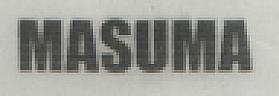 MASUMA (and logo) trademark logo