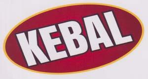 KEBAL (and logo) trademark logo