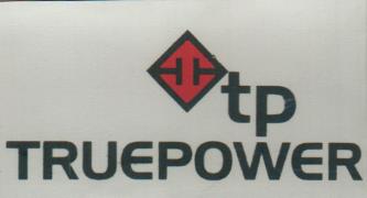 TP TRUEPOWER (and logo) trademark logo