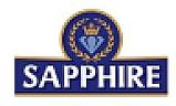SAPPHIRE (and logo) trademark logo