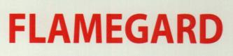 FLAMEGARD (and logo) trademark logo