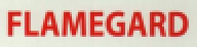 FLAMEGARD (and logo) trademark logo