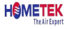 HOMETEK THE AIR EXPERT (and logo) trademark logo
