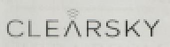 CLEARSKY (and logo) trademark logo