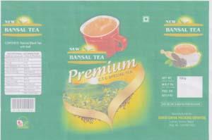 NEW BANSAL TEA (and logo) trademark logo