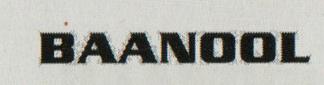BAANOOL (and logo) trademark logo