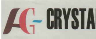 AGCRYSTA (and logo) trademark logo