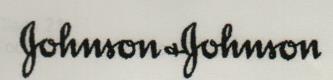 JOHNSON & JOHNSON (and logo) trademark logo